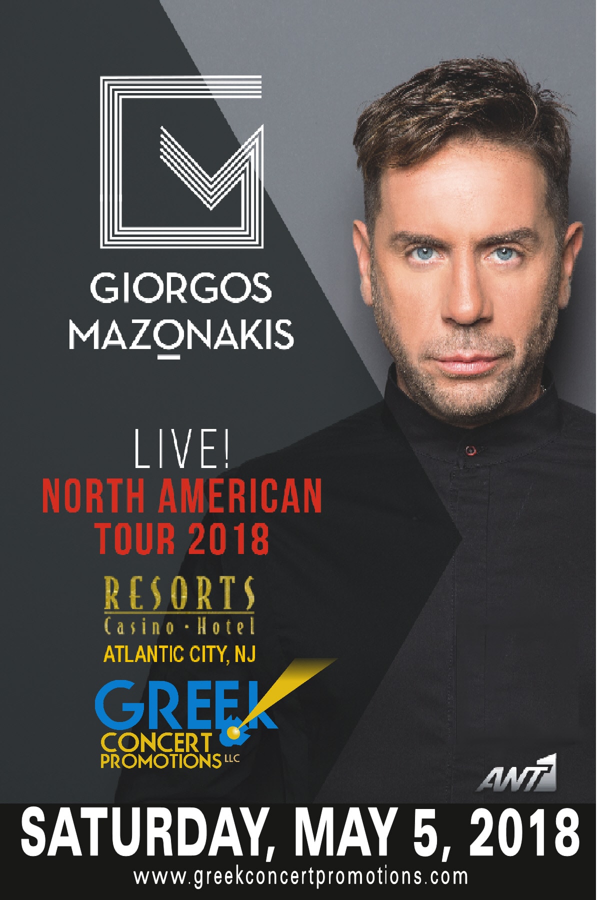 Giorgos Mazonakis — Live! North American Tour 2018